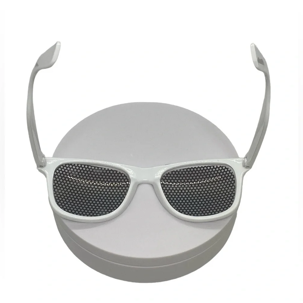 LGBTQ Sunglasses White Plastic Frames Pride Six Colors Lenses Absolut